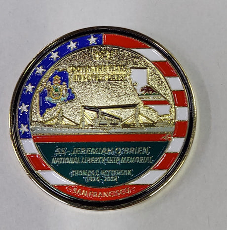 SS Jeremiah O'Brien Challenge Coin