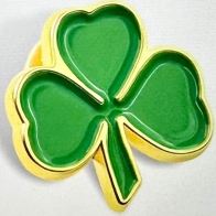 Shamrock pin