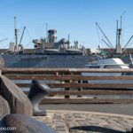 SS Jeremiah O'Brien as seen from Sidney Rudy Maritime Park